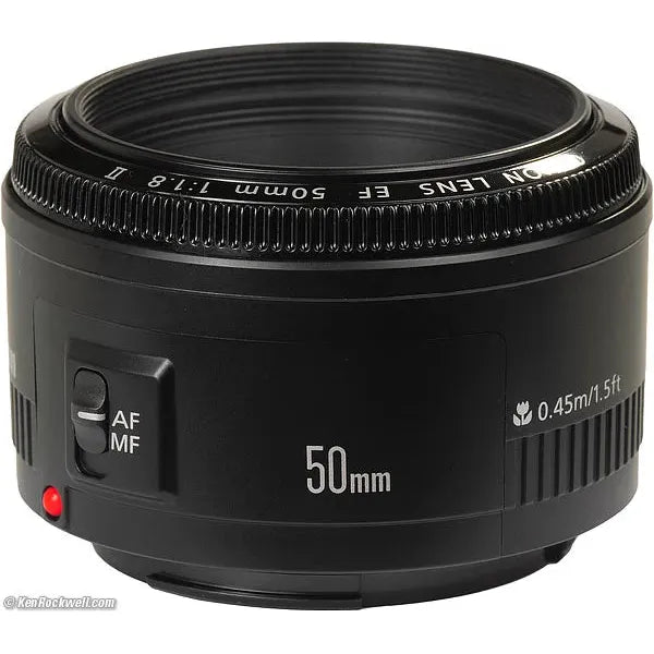 Buy Canon,Canon Ef 50mm F/1.8 Ii Black Lens - Gadcet UK | UK | London | Scotland | Wales| Near Me | Cheap | Pay In 3 | Camera Lenses