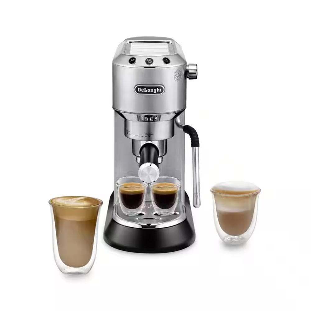 Buy De'Longhi,De'Longhi EC885.M Dedica Arte Espresso Coffee Machine – Stainless Steel - Gadcet UK | UK | London | Scotland | Wales| Near Me | Cheap | Pay In 3 | Coffee Makers & Espresso Machines