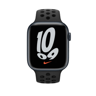 Buy Apple,Apple Watch Nike Series 7 GPS, 45mm Midnight Aluminium Case with Anthracite/Black Nike Sport Band - Gadcet UK | UK | London | Scotland | Wales| Near Me | Cheap | Pay In 3 | Watches