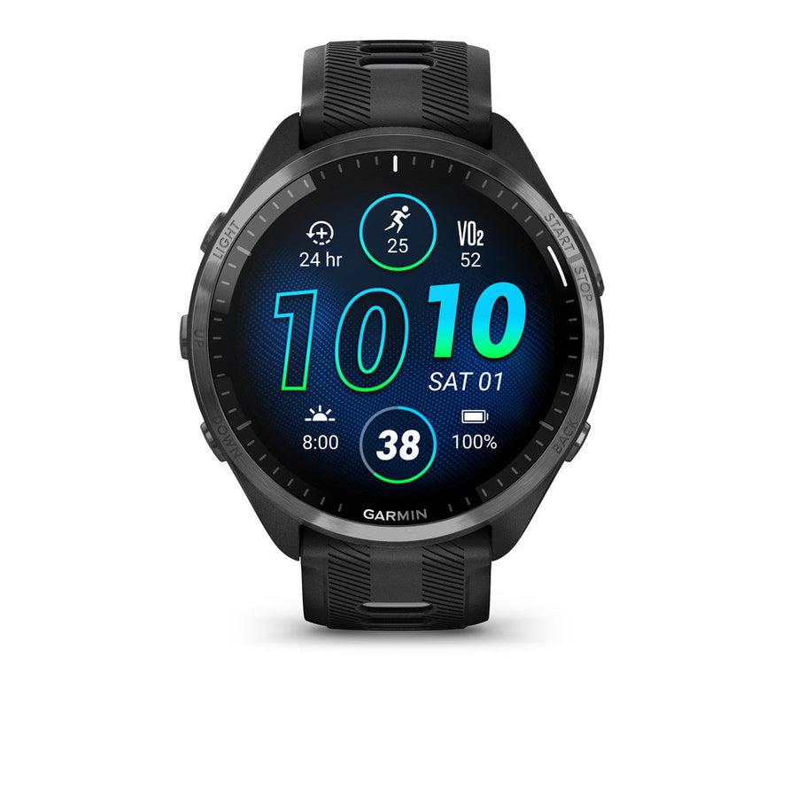 Garmin Forerunner 965 Running Smartwatch – Unisex, Black