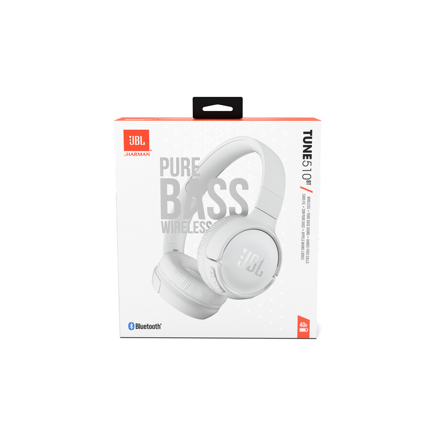 Buy JBL,JBL Tune 510BT On-ear headphones Bluetooth White Headset - Gadcet.com | UK | London | Scotland | Wales| Ireland | Near Me | Cheap | Pay In 3 | Headphones