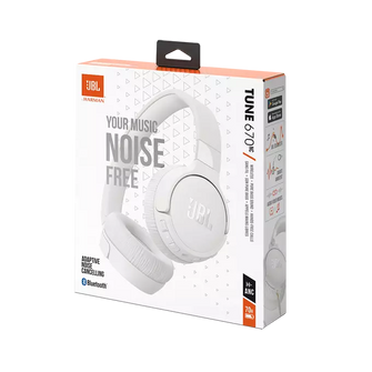 Buy JBL,JBL Tune 760NC Over-ear headphones Bluetooth, Noise cancelling - White - Gadcet.com | UK | London | Scotland | Wales| Ireland | Near Me | Cheap | Pay In 3 | Headphones