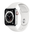 Buy Apple,Apple Watch Series 6 GPS 40mm – Silver Aluminium with White Strap - Gadcet UK | UK | London | Scotland | Wales| Near Me | Cheap | Pay In 3 | Smart Watches