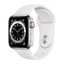 Buy Apple,Apple Watch Series 6 GPS 40mm – Silver Aluminium with White Strap - Gadcet UK | UK | London | Scotland | Wales| Near Me | Cheap | Pay In 3 | Smart Watches
