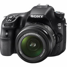 Buy Sony,Sony Alpha A58 DSLR Camera with Translucent Mirror – 20MP, Interchangeable Lens, 18-55mm Kit Lens, Black - Gadcet UK | UK | London | Scotland | Wales| Near Me | Cheap | Pay In 3 | Digital Single-Lens Reflex (DSLR) Cameras