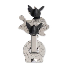Pokémon Gallery Pins Tepig Standing Pin – Hard Enamel Collectible Display Pin with Poké Ball Stand