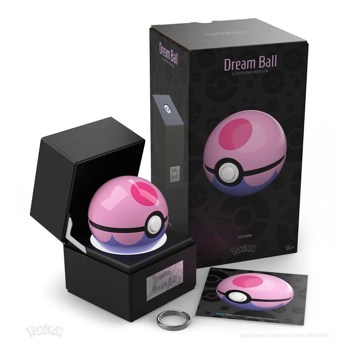 Buy Pokemon,Pokémon Dream Ball Electronic Die-Cast Replica - Gadcet UK | UK | London | Scotland | Wales| Near Me | Cheap | Pay In 3 | Collectible Display Set