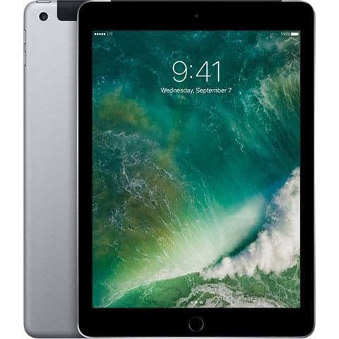 Apple,Apple iPad 5th Gen 32GB 9.7in (A1823) Wi-Fi+Cellular Space Grey - Unlocked - Gadcet.com