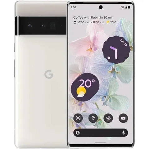 Google Pixel 6 Pro 5G 128GB Cloudy White Unlocked SIM-Free
