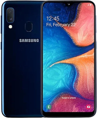 Buy Samsung,Samsung Galaxy A20e 32GB Blue SIM-Free Unlocked Smartphone - Gadcet UK | UK | London | Scotland | Wales| Near Me | Cheap | Pay In 3 | Unlocked Mobile Phone