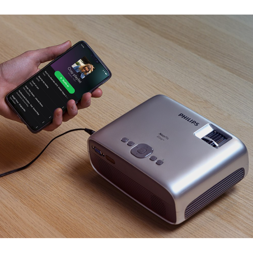 Buy Philips,Philips Home Projector NeoPix Easy Silver - Gadcet.com | UK | London | Scotland | Wales| Ireland | Near Me | Cheap | Pay In 3 | Projectors