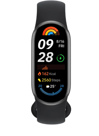 Buy Xiaomi,Xiaomi Smart Band 9 – Midnight Black, 1.62" AMOLED, Bluetooth 5.4, 233mAh Battery, 5ATM Water Resistance, Fitness & Health Tracking - Gadcet UK | UK | London | Scotland | Wales| Near Me | Cheap | Pay In 3 | Smart Watches