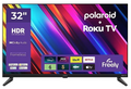 Polaroid P32RRF1315U 32" Roku Smart TV – HD Ready LED HDR Television, Dolby Audio, Wi-Fi, 3 x HDMI, Ultra Slim Frame