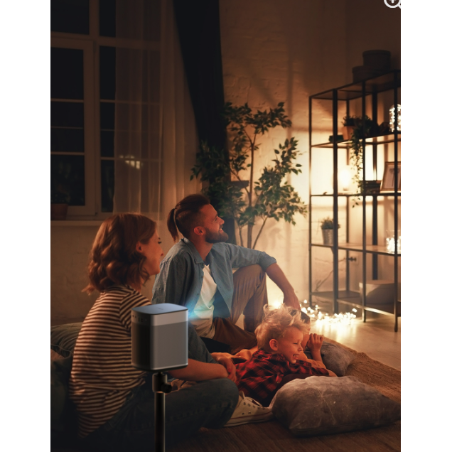XGIMI Halo Full HD Portable Projector – 1080p DLP, Android TV, Harman Kardon, Built-In Battery – EU