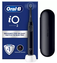 Buy Cashify Tech Ltd,Oral-B iO Series 2 Electric Toothbrush Black (+Travel Case) - Gadcet UK | UK | London | Scotland | Wales| Near Me | Cheap | Pay In 3 | Electric Toothbrushes