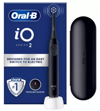 Buy Cashify Tech Ltd,Oral-B iO Series 2 Electric Toothbrush Black (+Travel Case) - Gadcet UK | UK | London | Scotland | Wales| Near Me | Cheap | Pay In 3 | Electric Toothbrushes