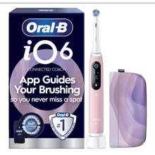 Buy Oral-B,Oral-B iO6 Electric Toothbrush with AI Technology - Pink Sand Luxe Edition - Gadcet UK | UK | London | Scotland | Wales| Near Me | Cheap | Pay In 3 | Electric Toothbrushes