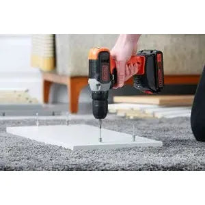 Buy BLACK+DECKER,Black+Decker 18V Li-ion Cordless Drill Driver, 1.5Ah Battery - BCD001 - Gadcet UK | UK | London | Scotland | Wales| Near Me | Cheap | Pay In 3 | Power Tool