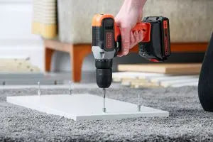 Buy BLACK+DECKER,Black+Decker 18V Li-ion Cordless Drill Driver, 1.5Ah Battery - BCD001 - Gadcet UK | UK | London | Scotland | Wales| Near Me | Cheap | Pay In 3 | Power Tool