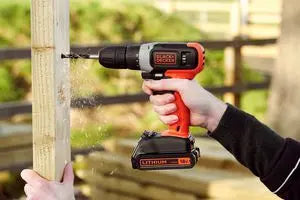 Buy BLACK+DECKER,Black+Decker 18V Li-ion Cordless Drill Driver, 1.5Ah Battery - BCD001 - Gadcet UK | UK | London | Scotland | Wales| Near Me | Cheap | Pay In 3 | Power Tool