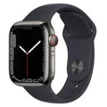 Buy Apple,Apple Watch Series 7 Cellular 45mm Stainless Steel with Sport Band - Gadcet UK | UK | London | Scotland | Wales| Near Me | Cheap | Pay In 3 | Smart Watches