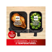 Buy Tefal,Tefal Easy Fry XXL Dual Air Fryer, Coal Grey - 11L - Gadcet UK | UK | London | Scotland | Wales| Near Me | Cheap | Pay In 3 | Air Fryer & Grill