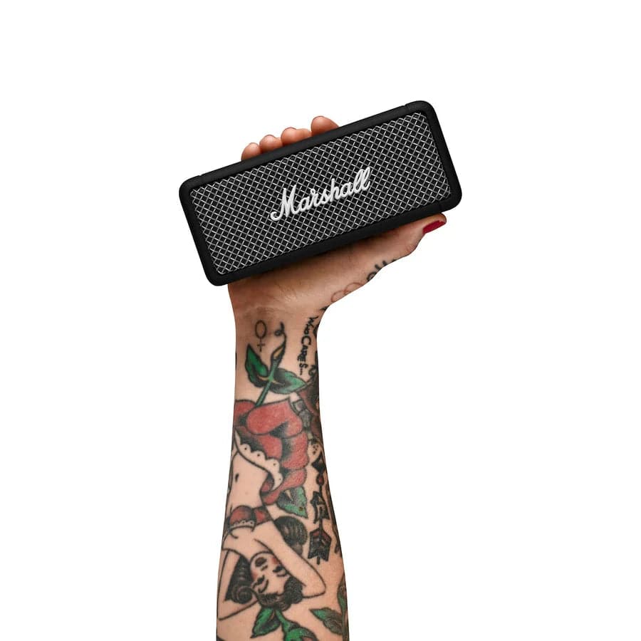 Marshall,Marshall Emberton Bluetooth Portable Speaker, Black - Gadcet.com