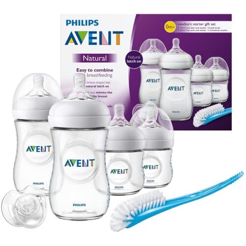 Buy Philips,Philips Avent Baby Bottle Newborn Gift Set - 4 Baby Milk Bottles - Gadcet UK | UK | London | Scotland | Wales| Ireland | Near Me | Cheap | Pay In 3 | Diet & Nutrition