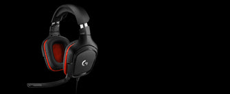 Buy Logitech,Logitech G332 Wired Gaming Headset - Black|Red - Gadcet UK | UK | London | Scotland | Wales| Ireland | Near Me | Cheap | Pay In 3 | Headphones & Headsets