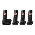Buy Panasonic,Panasonic KX-TGC424EB Cordless Phone – Answering Machine, Caller ID, 4 Handsets, 3-Way Call - Gadcet UK | UK | London | Scotland | Wales| Near Me | Cheap | Pay In 3 | Cordless Phones