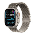 Buy Apple,Apple Watch Ultra 2 GPS + Cellular - Natural Titanium with Natural Titanium Milanese Loop, Small, 49mm - Gadcet UK | UK | London | Scotland | Wales| Near Me | Cheap | Pay In 3 | Apple Watch