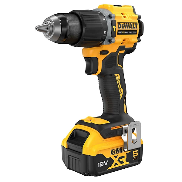 DeWalt 18V Li-ion XR Brushless Cordless Combi drill (1 x 5Ah) - DCD789P1T-GB