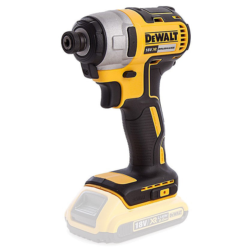 Dewalt XR Cordless 4pc 18v Brushless Combi Drill Impact Driver Grinder ...