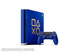 Buy Gadcet UK,PlayStation 4 Slim Console, 500GB, Days of Play Blue Edition (1 Controller) - Gadcet UK | UK | London | Scotland | Wales| Near Me | Cheap | Pay In 3 | Video Game Consoles