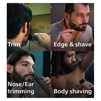 Philips Series 9000 20-in-1 Ultimate Multi Grooming Kit – Beard Trimmer & Hair Clipper with OneBlade (MG9555/15)