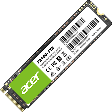 Buy Acer,Acer FA100 1TB NVMe SSD - M.2 2280 PCIe 3.0, Read Speed Up to 3500 MB/s, Internal Solid State Drive with SLC Cache for Laptop & Desktop Upgrade - BL.9BWWA.120 - Gadcet UK | UK | London | Scotland | Wales| Near Me | Cheap | Pay In 3 | Hard Drives
