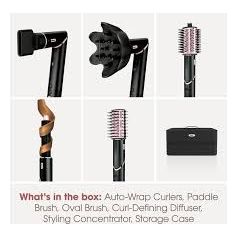 Shark HD440UK FlexStyle 5-in-1 Air Styler & Hair Dryer with Storage Case, Black - 2