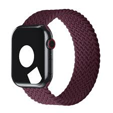 Buy Gadcet Dagenham,Solo Loop STRAP ONLY, Dark Cherry, 45mm Size 6 - Gadcet UK | UK | London | Scotland | Wales| Near Me | Cheap | Pay In 3 | Watch Bands