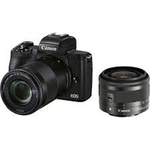 Buy Canon,Canon EOS M50 Kit with EF-M 15-45mm & EF-M 55-200mm Lenses, Black - Gadcet UK | UK | London | Scotland | Wales| Near Me | Cheap | Pay In 3 | Mirrorless Digital Cameras