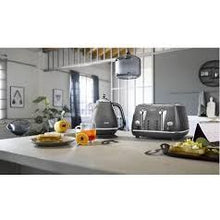 Buy DELONGHI,DELONGHI Icona Metallics KBOT3001.GY Jug Kettle – Grey - Gadcet UK | UK | London | Scotland | Wales| Near Me | Cheap | Pay In 3 | Electric Kettles