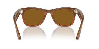 Buy Ray-Ban,Ray-Ban Meta Smart Glasses Wayfarer Large RW 4008 – Shiny Caramel - Gadcet UK | UK | London | Scotland | Wales| Near Me | Cheap | Pay In 3 | Sunglasses