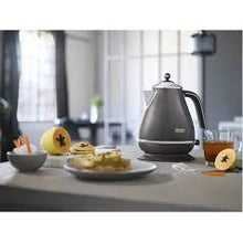 Buy DELONGHI,DELONGHI Icona Metallics KBOT3001.GY Jug Kettle – Grey - Gadcet UK | UK | London | Scotland | Wales| Near Me | Cheap | Pay In 3 | Electric Kettles