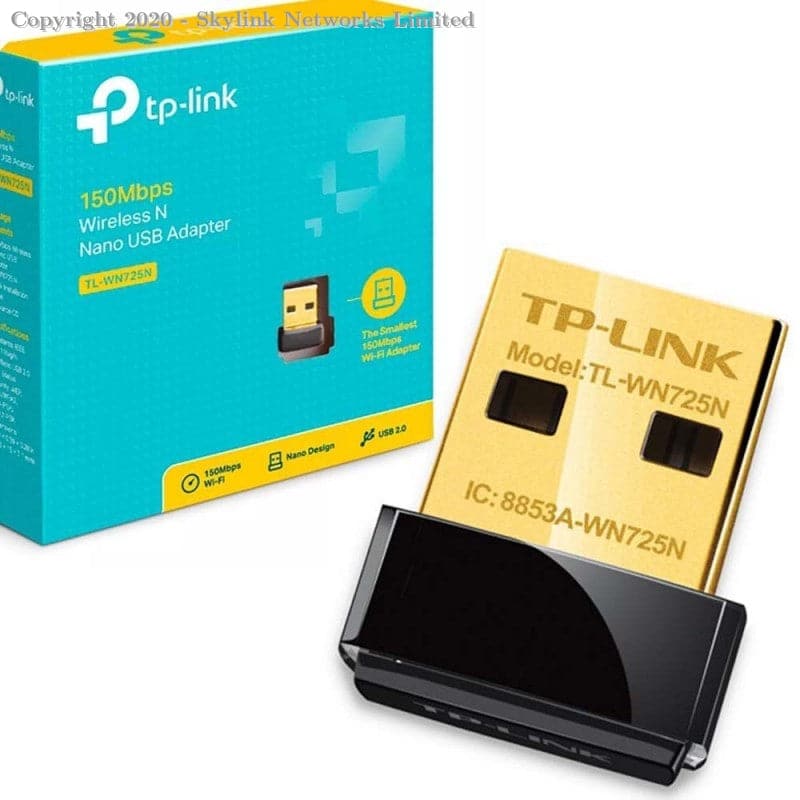 Gadcet.com,TP -Link Wireless N USB Nano Adapter 150Mbps TL-WN725N - Gadcet.com
