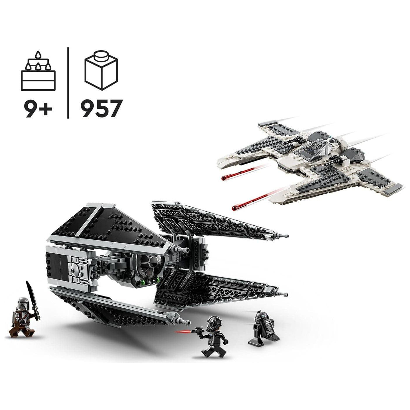 Buy Gadcet UK,LEGO Star WarsLEGO 75348 Mandalorian Fang Fighter VS TIE Interceptor - Gadcet UK | UK | London | Scotland | Wales| Ireland | Near Me | Cheap | Pay In 3 | 