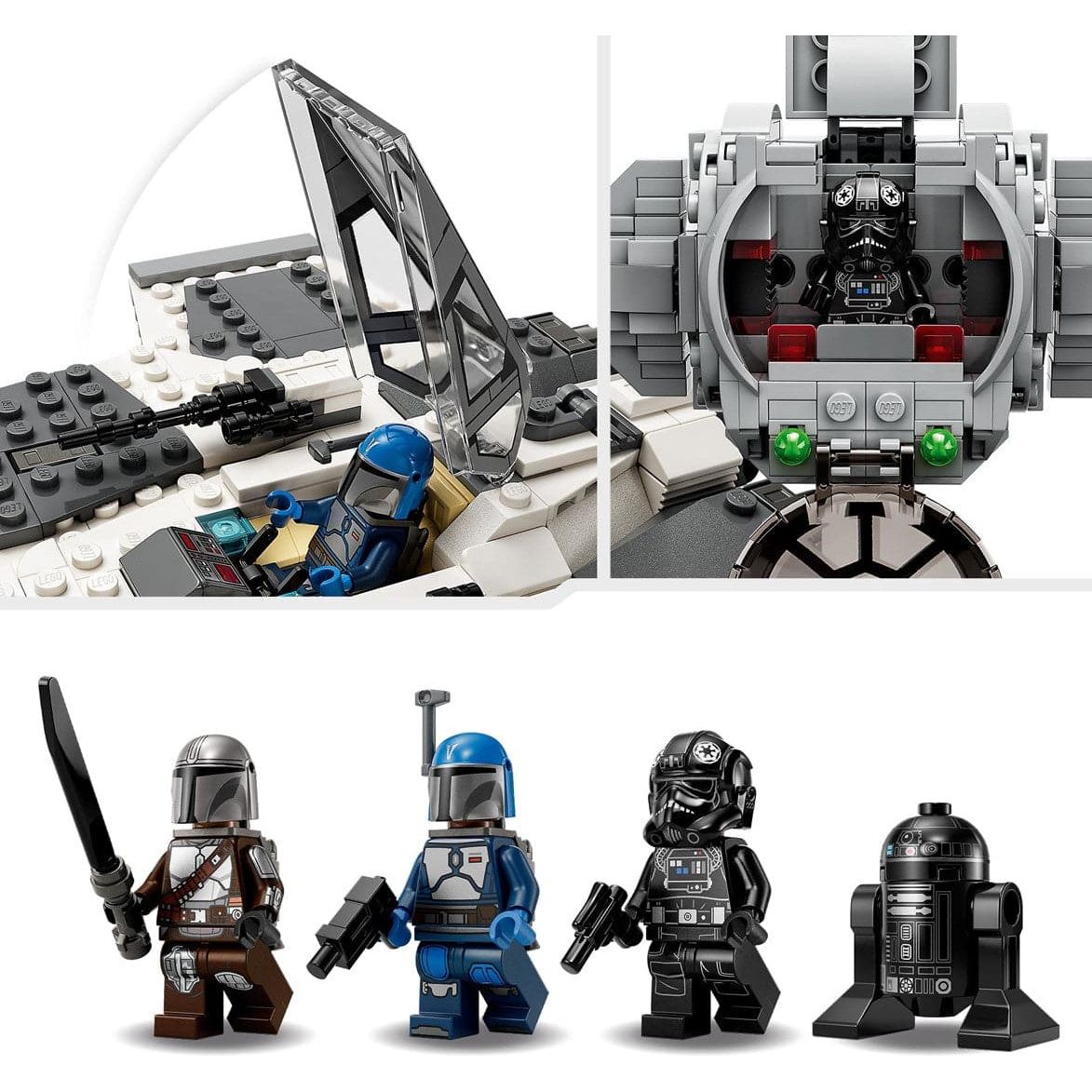Buy Gadcet UK,LEGO Star WarsLEGO 75348 Mandalorian Fang Fighter VS TIE Interceptor - Gadcet UK | UK | London | Scotland | Wales| Ireland | Near Me | Cheap | Pay In 3 | 