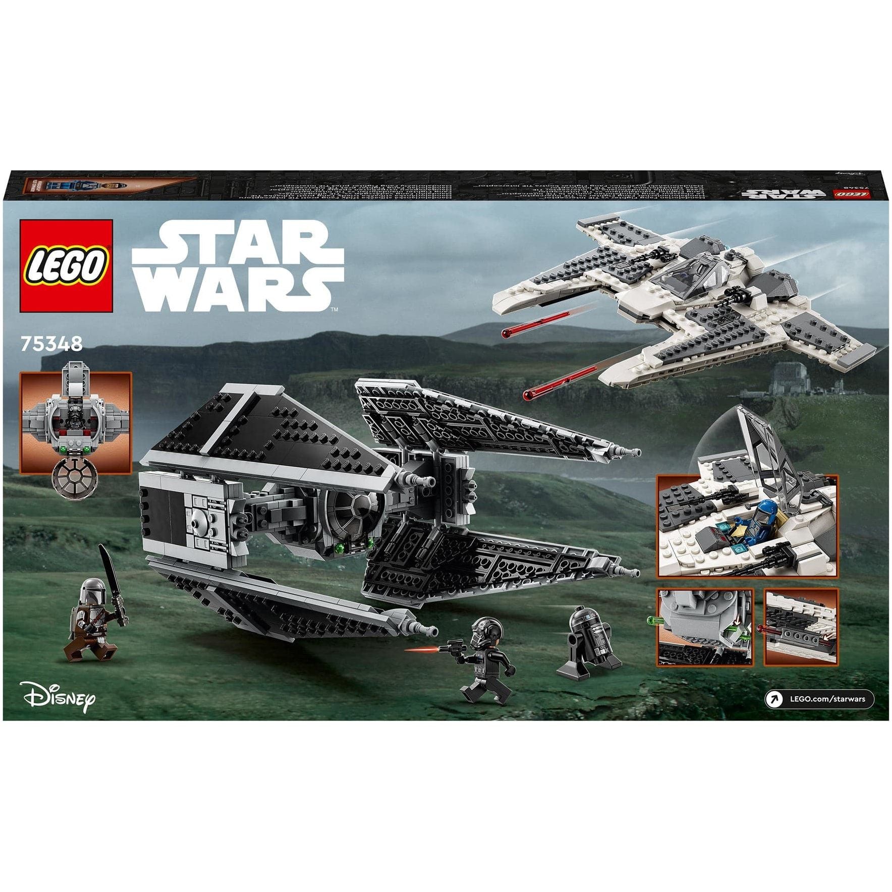 Buy Gadcet UK,LEGO Star WarsLEGO 75348 Mandalorian Fang Fighter VS TIE Interceptor - Gadcet UK | UK | London | Scotland | Wales| Ireland | Near Me | Cheap | Pay In 3 | 