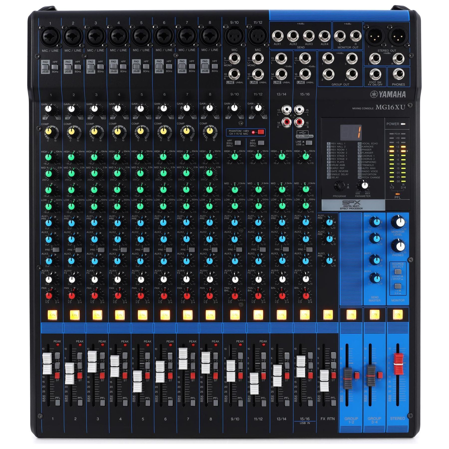 Buy Yamaha,Yamaha MG16XU 16-Channel Analogue USB Mixer - Gadcet UK | UK | London | Scotland | Wales| Near Me | Cheap | Pay In 3 | Audio Mixers