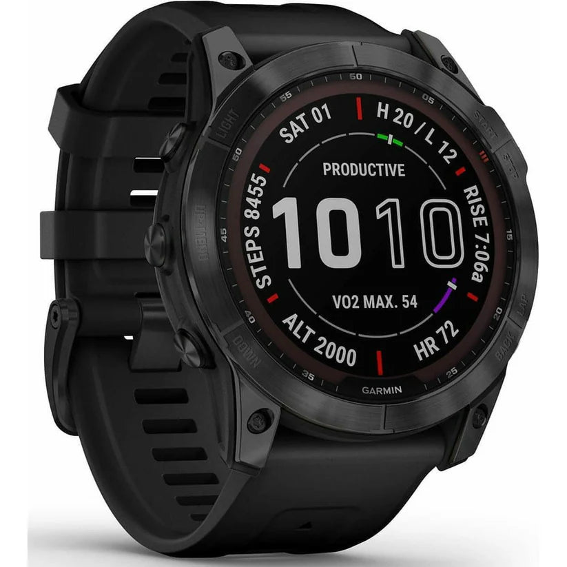 Buy Garmin,Garmin Fenix 7X Sapphire Solar HRM GPS Multisport Watch Black - Gadcet UK | UK | London | Scotland | Wales| Near Me | Cheap | Pay In 3 | Smart Watches