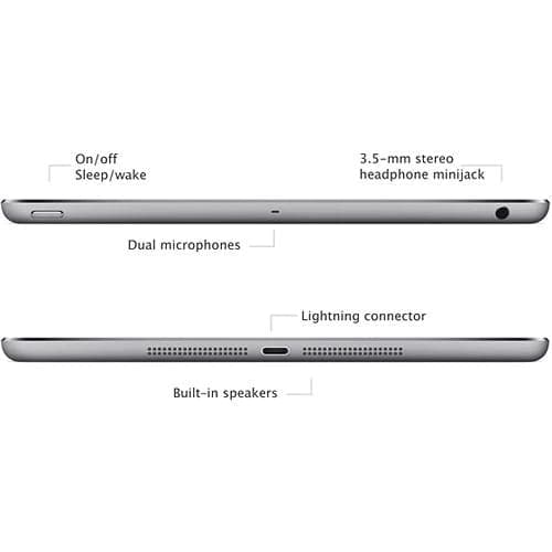 Buy Apple,Apple iPad Air (1st Gen) 9.7-inch, 16GB, Wi-Fi, A1474, Space Gray - MD785LL/A - Gadcet UK | UK | London | Scotland | Wales| Ireland | Near Me | Cheap | Pay In 3 | Tablet Computers