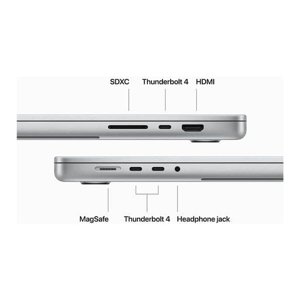 Buy Apple,Apple MacBook Pro 16" M3 Pro 12-Core CPU 512GB SSD  Silver Laptop MRW43B/A - Gadcet  | UK | London | Scotland | Wales| Near Me | Cheap | Pay In 3 | Laptops